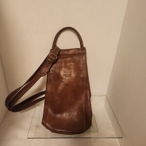 Leather I Medici Natural Leather Italy Back pack